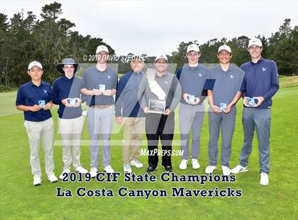 Thumbnail 1 in CIF State Boys Golf Championships photogallery.