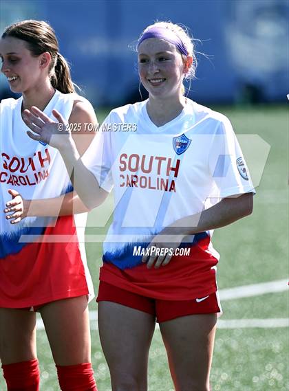 Thumbnail 2 in Clash of the Carolinas (NC-SC All Star Game) photogallery.