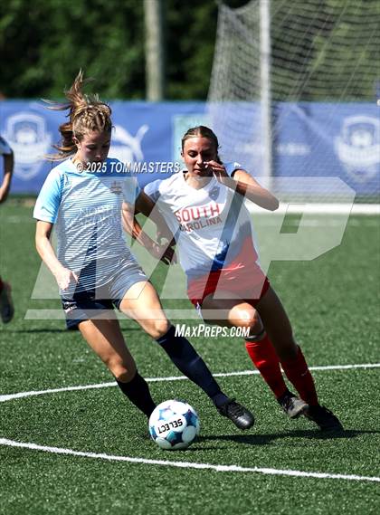 Thumbnail 1 in Clash of the Carolinas (NC-SC All Star Game) photogallery.