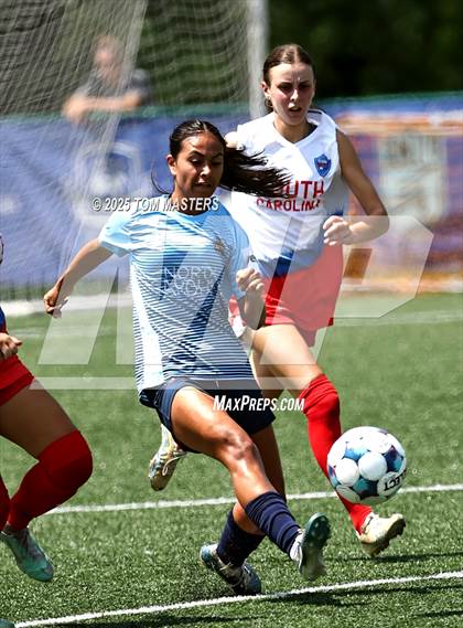 Thumbnail 2 in Clash of the Carolinas (NC-SC All Star Game) photogallery.