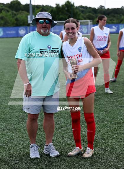 Thumbnail 1 in Clash of the Carolinas (NC-SC All Star Game) photogallery.