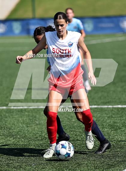 Thumbnail 1 in Clash of the Carolinas (NC-SC All Star Game) photogallery.