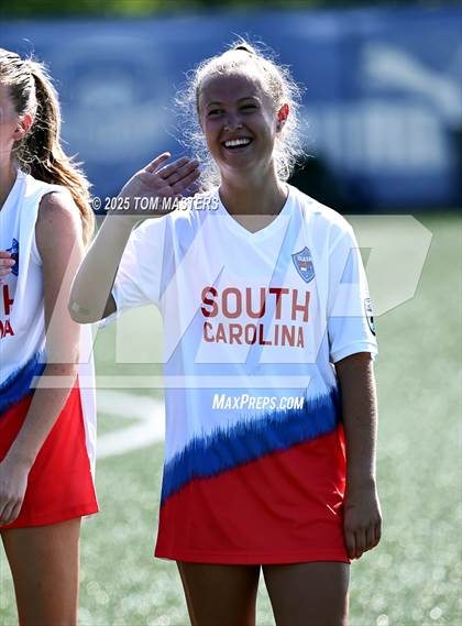 Thumbnail 2 in Clash of the Carolinas (NC-SC All Star Game) photogallery.