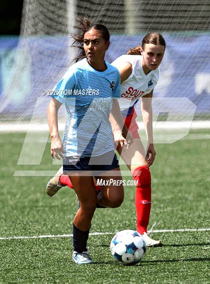 Thumbnail 1 in Clash of the Carolinas (NC-SC All Star Game) photogallery.