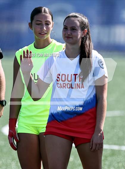 Thumbnail 1 in Clash of the Carolinas (NC-SC All Star Game) photogallery.