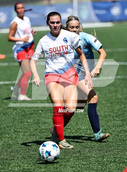 Thumbnail 2 in Clash of the Carolinas (NC-SC All Star Game) photogallery.