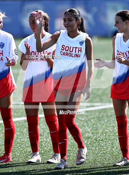 Thumbnail 3 in Clash of the Carolinas (NC-SC All Star Game) photogallery.