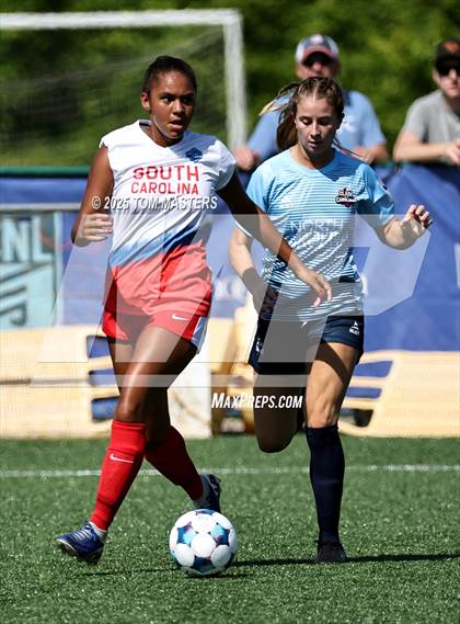Thumbnail 1 in Clash of the Carolinas (NC-SC All Star Game) photogallery.
