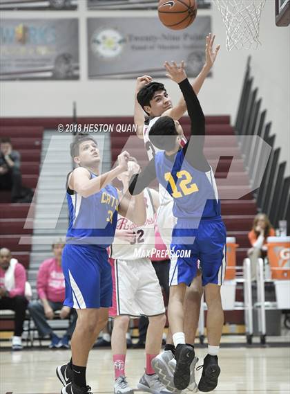 Thumbnail 2 in Brawley vs Rancho Mirage (Rancho Mirage Holiday Invitational) photogallery.