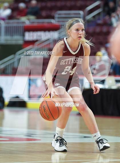 Thumbnail 3 in Mechanicsburg vs. Gettysburg (PIAA District 3 5A Final) photogallery.