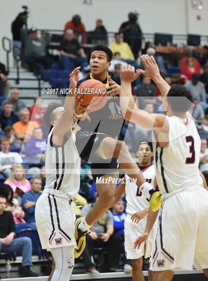 Thumbnail 3 in Huntington St. Joseph Prep vs. Wayne  photogallery.