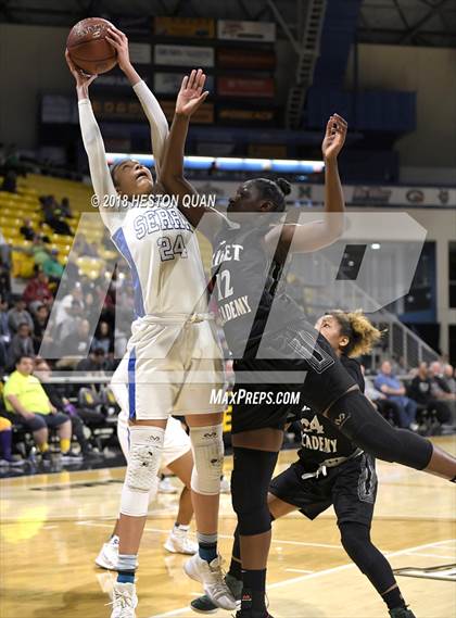 Thumbnail 1 in Ribet Academy vs Serra (CIF Southern Regional D1 Final) photogallery.