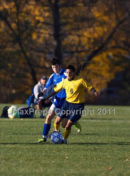Thumbnail 1 in Newburgh Free Academy vs Webster Schroeder (NYSPHSAA Class AA Semifinal) photogallery.