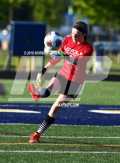 Thumbnail 1 in Loyola Academy vs. Glenbrook South (IHSA 3A Sectional Semifinal) photogallery.