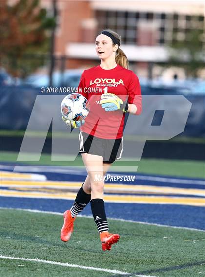Thumbnail 3 in Loyola Academy vs. Glenbrook South (IHSA 3A Sectional Semifinal) photogallery.