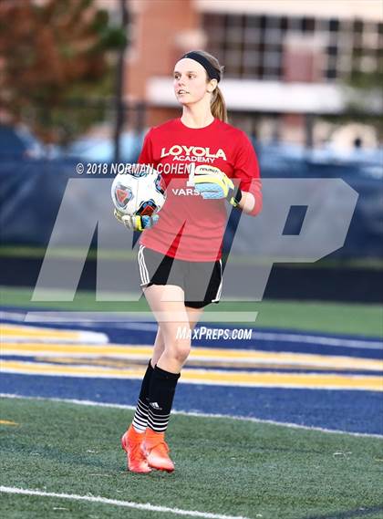 Thumbnail 2 in Loyola Academy vs. Glenbrook South (IHSA 3A Sectional Semifinal) photogallery.