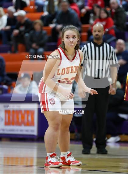 Thumbnail 3 in Neumann Regional Academy vs. Our Lady of Lourdes Regional (PIAA District IV 1A Semi-final) photogallery.