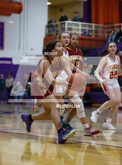 Thumbnail 2 in Neumann Regional Academy vs. Our Lady of Lourdes Regional (PIAA District IV 1A Semi-final) photogallery.