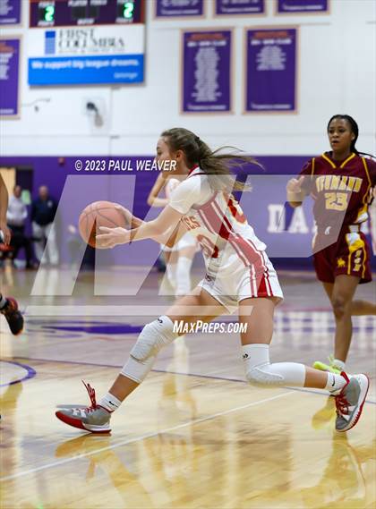 Thumbnail 3 in Neumann Regional Academy vs. Our Lady of Lourdes Regional (PIAA District IV 1A Semi-final) photogallery.