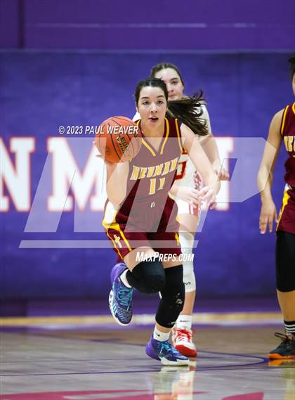 Thumbnail 2 in Neumann Regional Academy vs. Our Lady of Lourdes Regional (PIAA District IV 1A Semi-final) photogallery.