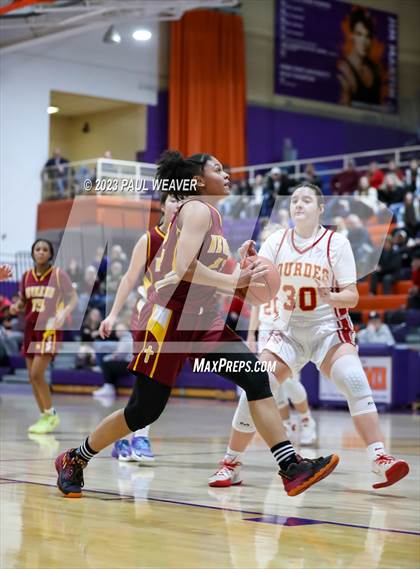 Thumbnail 2 in Neumann Regional Academy vs. Our Lady of Lourdes Regional (PIAA District IV 1A Semi-final) photogallery.