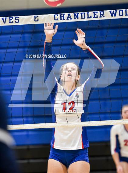 Thumbnail 1 in Moreno Valley vs McCall-Donnelly (NIKE Tournament of Champions) photogallery.