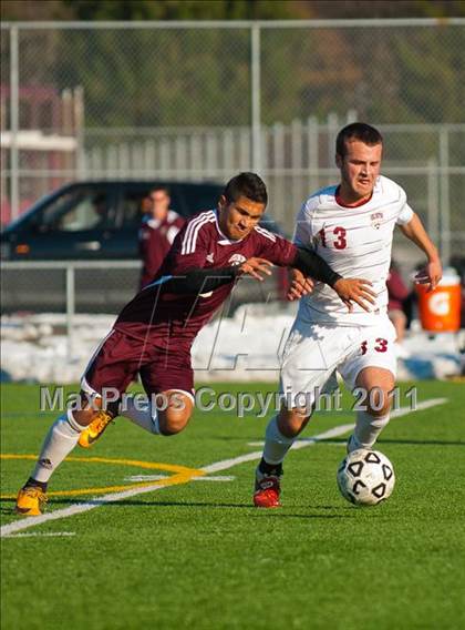Thumbnail 1 in Ossining @ Arlington (Section 1 Class AA Quarterfinal) photogallery.