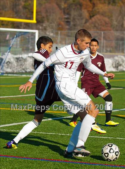 Thumbnail 1 in Ossining @ Arlington (Section 1 Class AA Quarterfinal) photogallery.