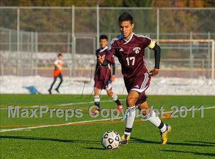 Thumbnail 1 in Ossining @ Arlington (Section 1 Class AA Quarterfinal) photogallery.