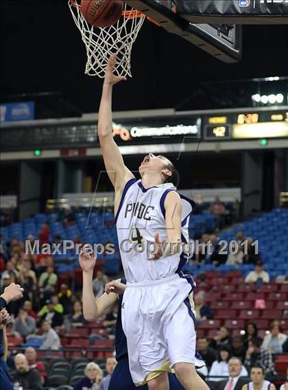 Thumbnail 2 in Vacaville Christian vs. Bradshaw Christian (CIF SJS D5 Final) photogallery.