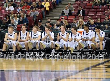 Thumbnail 3 in Vacaville Christian vs. Bradshaw Christian (CIF SJS D5 Final) photogallery.
