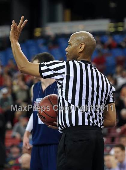 Thumbnail 2 in Vacaville Christian vs. Bradshaw Christian (CIF SJS D5 Final) photogallery.