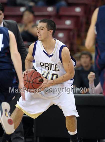 Thumbnail 2 in Vacaville Christian vs. Bradshaw Christian (CIF SJS D5 Final) photogallery.