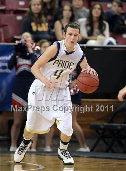 Thumbnail 3 in Vacaville Christian vs. Bradshaw Christian (CIF SJS D5 Final) photogallery.