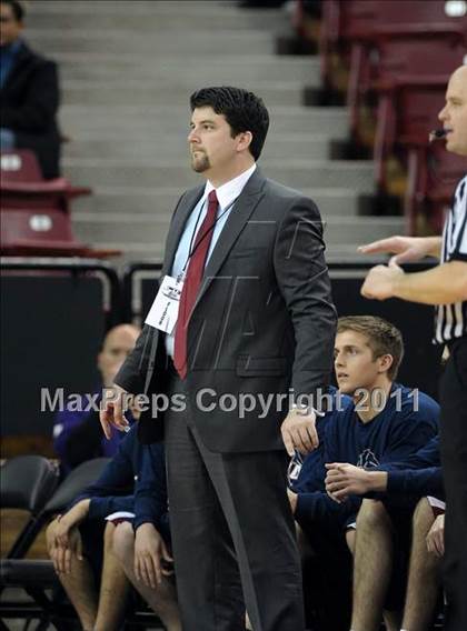 Thumbnail 2 in Vacaville Christian vs. Bradshaw Christian (CIF SJS D5 Final) photogallery.