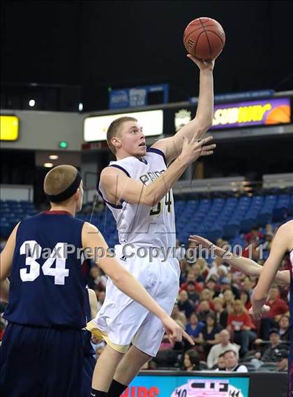 Thumbnail 1 in Vacaville Christian vs. Bradshaw Christian (CIF SJS D5 Final) photogallery.