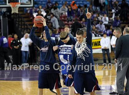 Thumbnail 3 in Vacaville Christian vs. Bradshaw Christian (CIF SJS D5 Final) photogallery.