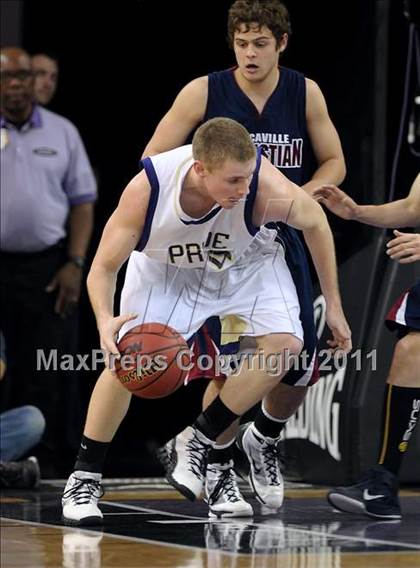 Thumbnail 3 in Vacaville Christian vs. Bradshaw Christian (CIF SJS D5 Final) photogallery.