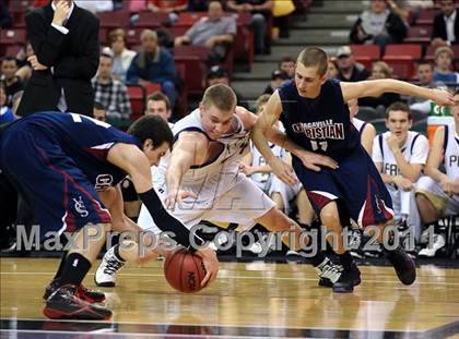Thumbnail 2 in Vacaville Christian vs. Bradshaw Christian (CIF SJS D5 Final) photogallery.