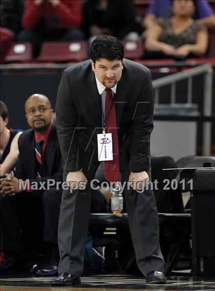 Thumbnail 2 in Vacaville Christian vs. Bradshaw Christian (CIF SJS D5 Final) photogallery.