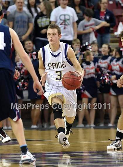 Thumbnail 2 in Vacaville Christian vs. Bradshaw Christian (CIF SJS D5 Final) photogallery.