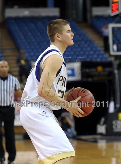 Thumbnail 3 in Vacaville Christian vs. Bradshaw Christian (CIF SJS D5 Final) photogallery.