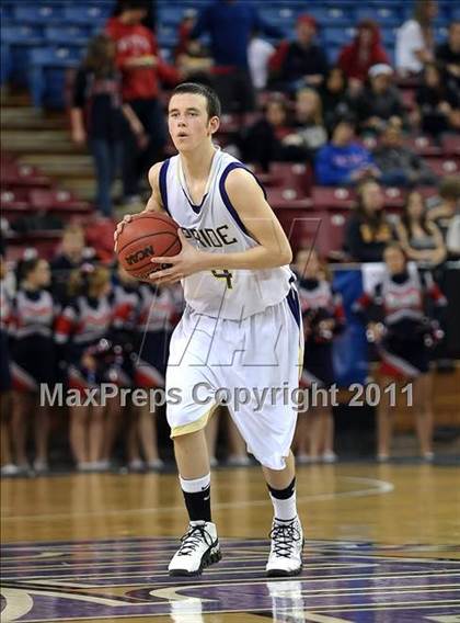 Thumbnail 2 in Vacaville Christian vs. Bradshaw Christian (CIF SJS D5 Final) photogallery.