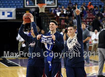 Thumbnail 2 in Vacaville Christian vs. Bradshaw Christian (CIF SJS D5 Final) photogallery.