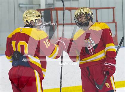 Thumbnail 3 in Bergen Catholic vs Summit (Ice Vault Classic) photogallery.