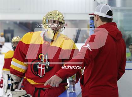 Thumbnail 3 in Bergen Catholic vs Summit (Ice Vault Classic) photogallery.