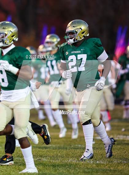 Thumbnail 2 in Lawrence North @ Cathedral (IHSAA 6A Sectional Semi-Final) photogallery.
