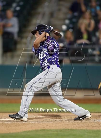 Thumbnail 1 in Woodland Christian vs. Bradshaw Christian (@ Raley Field) photogallery.