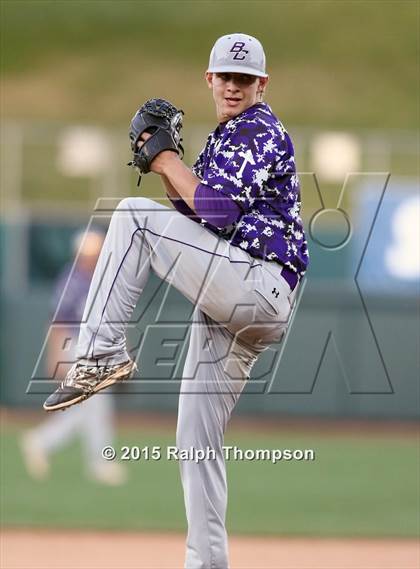 Thumbnail 3 in Woodland Christian vs. Bradshaw Christian (@ Raley Field) photogallery.
