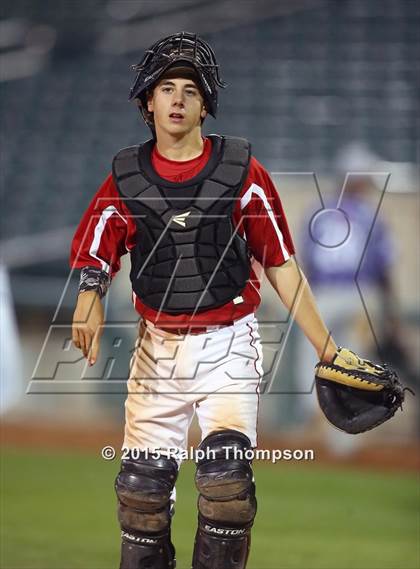 Thumbnail 2 in Woodland Christian vs. Bradshaw Christian (@ Raley Field) photogallery.
